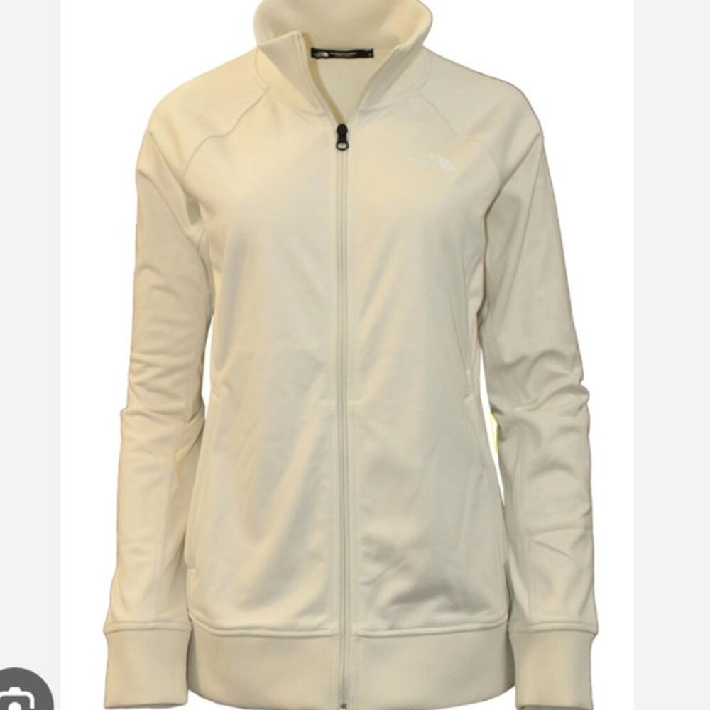 The North Face Women's Tech Full Zip Cream XL